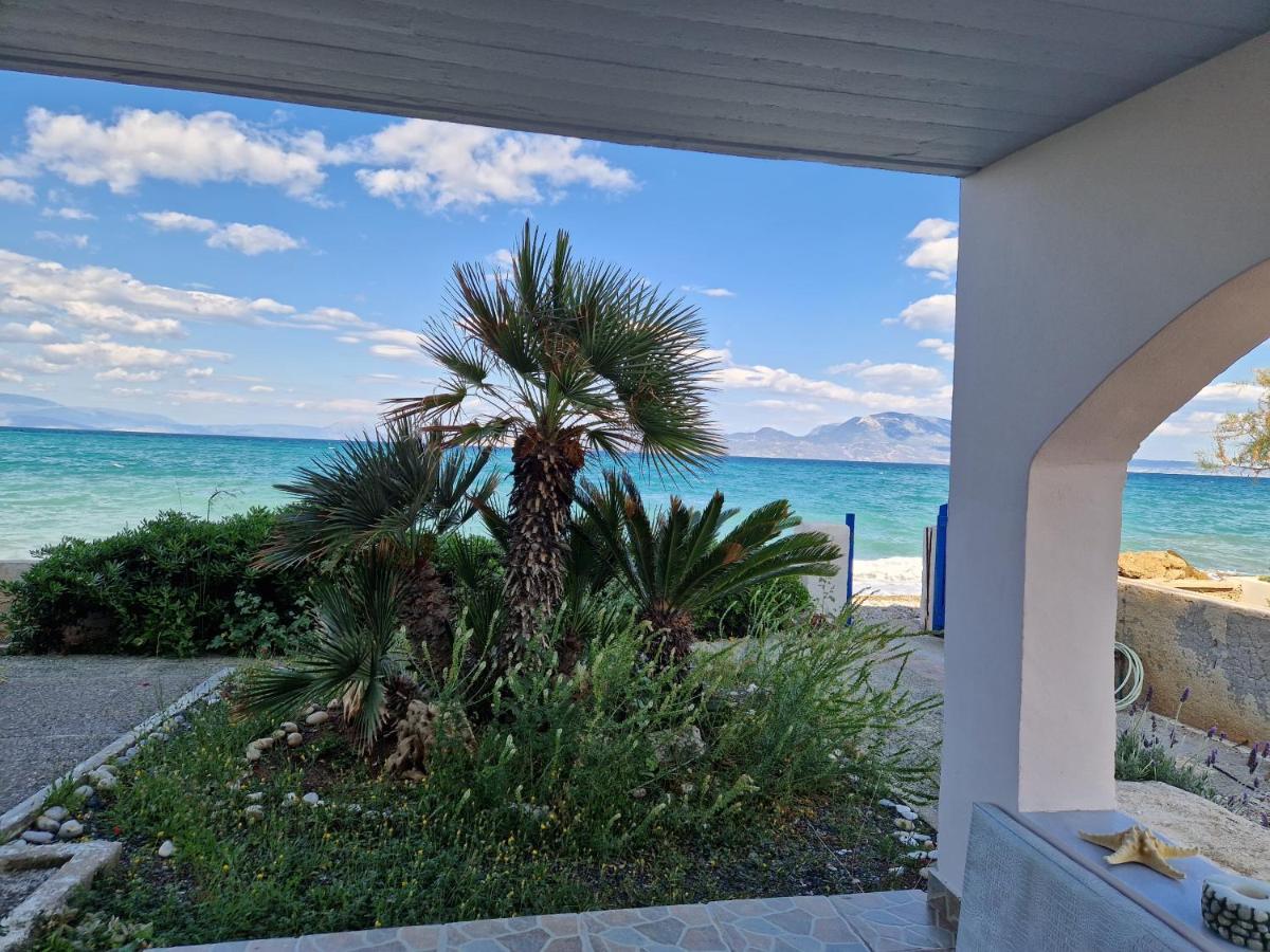 Korinthian Sea View Daire Nerántza Dış mekan fotoğraf