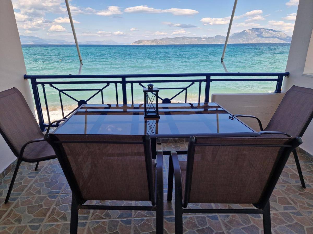 Korinthian Sea View Daire Nerántza Dış mekan fotoğraf