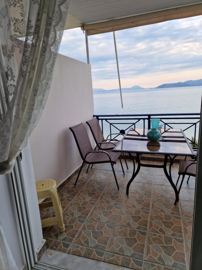 Korinthian Sea View Daire Nerántza Dış mekan fotoğraf