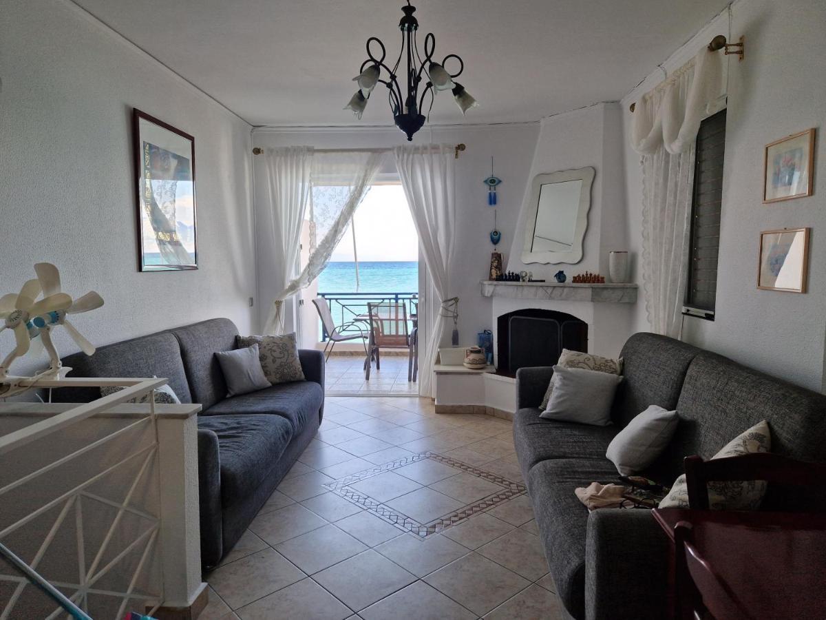 Korinthian Sea View Daire Nerántza Dış mekan fotoğraf