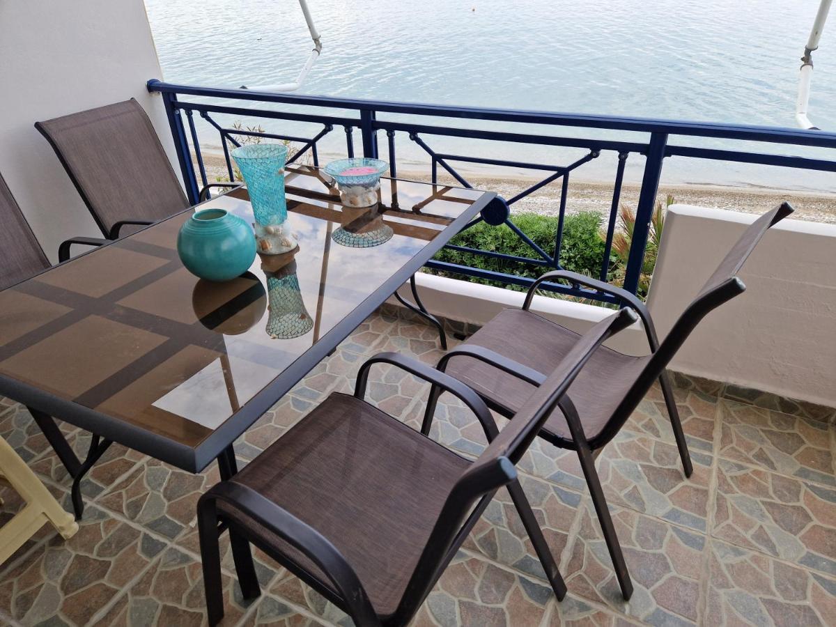 Korinthian Sea View Daire Nerántza Dış mekan fotoğraf